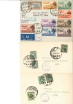 Stamp of Egypt » Egypt Arab Republic Occupation Palestine Gaza 1951-57, Group of 17 covers, incl. airmails, regis