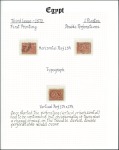 Stamp of Egypt » 1872-75 Penasson 1Pi Red Byam & MacArthur Study

1872 & 1875 1pi 
