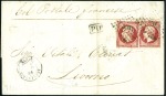 Stamp of Egypt » French Post Offices 1861 (Apr 15) & 1862 (Apr 28) Two folded lettershe