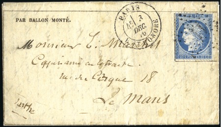 Stamp of France LE FRANKLIN Gazette des Absents n°13 de Paris 03.1