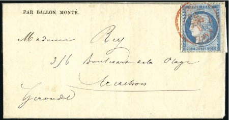 Stamp of France LE FRANKLIN Gazette des Absents n°13 avec càd roug