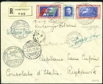 Stamp of Italy 1933 BALBO FLIGHT TO USA 

The outbound flight a