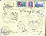 Stamp of Italy 1933 BALBO FLIGHT TO USA 

The outbound flight a