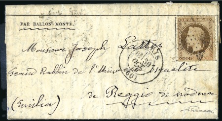 Stamp of France LE FULTON Gazette des Absents n°3 envoyée au Grand