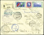 Stamp of Italy "I-BORG" (Commander Captain Bruno Borghetti), set 