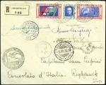 Stamp of Italy "I-BORG" (Commander Captain Bruno Borghetti), set 