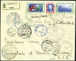 Stamp of Italy "I-ROVI" (Commander Captain Umberto Rovis), set of