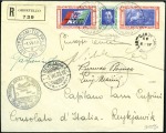 Stamp of Italy "I-TEUC" (Commander Captain Giuseppe Teucci), set 