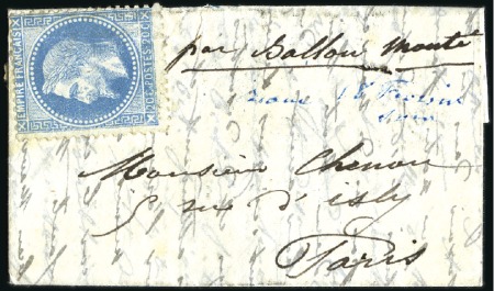Stamp of France » Guerre de 1870-1871 Lettre de Dieppe datée 22.10.1870 mentionnant que 