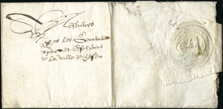 Stamp of Belgium » Belgique. Histoire Postale 1588-1839, Ensemble de 9 lettres de 1588 à 1839 do