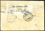Stamp of Argentina 1921 (March) Buenos Aires to Asuncion del Paraguay