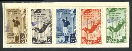 Stamp of Italy » Italian Colonies and Possessions 1934 Soccer Championship set of 12 (postage + airm