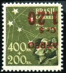 Stamp of Brazil 1944 Surcharged charity stamp mint nh selection of