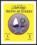 Stamp of Qatar 1996 Revenues imperf. progressive proofs on a page