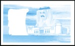 Stamp of Qatar 2000 Independence imperf. progressive proofs on a 