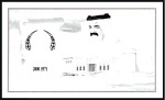 Stamp of Qatar 2000 Independence imperf. progressive proofs on a 