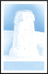 Stamp of Qatar 1997 Castles progressive proofs on a page from the