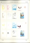 Stamp of Qatar 1996 GCC Supreme Council progressive proofs on a p