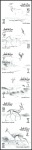 Stamp of Qatar 1996 Gazelle progressive proofs on a part page and