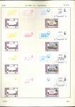 Stamp of Qatar 1994 Independence progressive proofs on a page fro