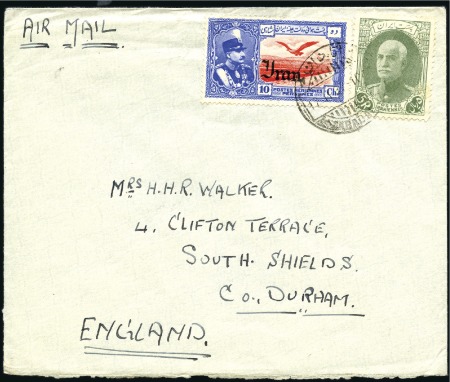 Stamp of Unknown 1928-1940 Selection of 6 airmail covers franked Ae