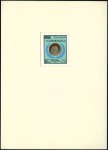 Stamp of Iraq 1971-72, Group of 5 proofs on "Deutsche Wertpapier