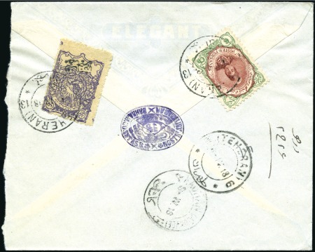 Stamp of Unknown 1918-1919 Famine Relief 'Coat of Arms' Issue: Cove