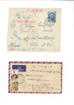 Stamp of Unknown 1938-1955 COVER GROUP: Selection of 3 covers and 1