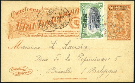 Stamp of Belgian Congo 1902-29, Lot de 23 lettres et cartes montrant un b