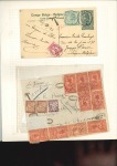 Stamp of Belgian Congo 1915-33, Ensemble exceptionnel de 90 entiers posta