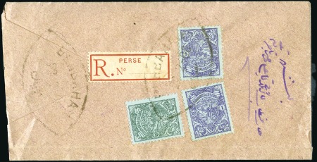 Stamp of Persia 1900-1909 COVER SELECTION: Group of 6 medium bette