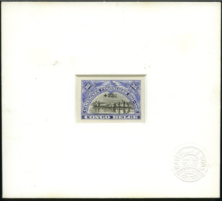 Stamp of Belgian Congo » General Issues from 1909 (June) 1925 Campagnes Coloniales (texte en français), ess
