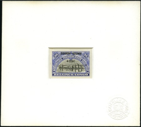 Stamp of Belgian Congo » Ruanda Urundi 1925 Campagnes Coloniales (texte en néerlandais), 