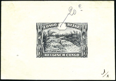Stamp of Belgian Congo » General Issues from 1909 (June) 1931 Scènes Indigènes, Animaux et Paysages, 38 épr
