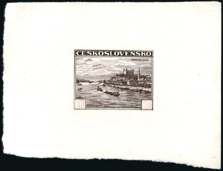 Stamp of Czechoslovakia » Czechoslovakia 1918-1939 1936 Definitives Landscapes: Selection of 6 single