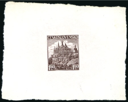 Stamp of Czechoslovakia » Czechoslovakia 1918-1939 1937 Definitives Landscapes: Additional value Kutn