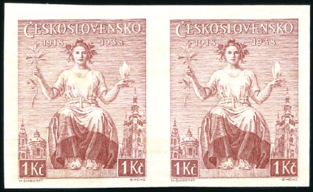 Stamp of Czechoslovakia » Czechoslovakia 1918-1939 1938 20th Anniversary of Czechoslovak Republic: Ho