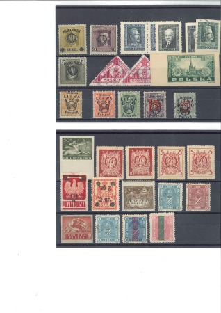 Stamp of Poland » Poland Later Issues WITHDRAWN
1916-1948 Duplication on stockcards inc