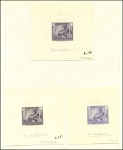 Stamp of Belgian Congo » General Issues from 1909 (June) 1923-25, "Vloors", l'Ensemble UNIQUE d'épreuves et