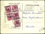 Stamp of Colonies françaises » Algérie 1962 Surcharges EA: un classeur avec 127 lettres e