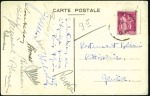 Stamp of Large Lots and Collections 1938 WORLD CUP: "Coupe du Monde 1938" postcard by 