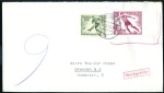 Stamp of Germany » German Empire » German Empire, 1933/45 Third Reich Two covers with 1936 Olympic essay depicting a foo