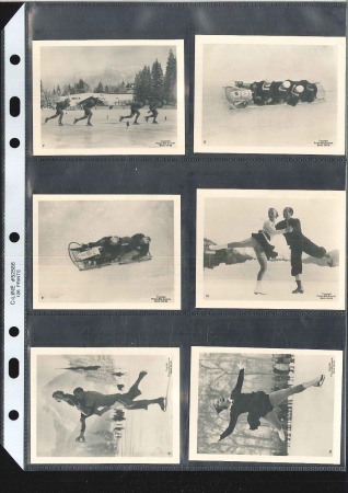 Stamp of Olympics Photographs: Set of 12 Press photographs, 88x68mm,