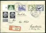 Stamp of Germany » German Empire » German Empire, 1933/45 Third Reich Olympic Bell cancel: Attractive and valuable assem