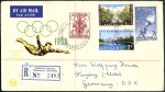 Stamp of Australia » Commonwealth of Australia ADDED TO 115389

1956 Melbourne. REGISTERED LABE