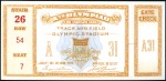Stamp of Olympics » 1932 Los Angeles Tickets: Track and Field in the Olympic Stadium -