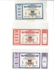 Stamp of Olympics » 1932 Los Angeles Tickets: Selection of six unused & used tickets fr