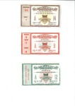 Stamp of Olympics » 1932 Los Angeles Tickets: Selection of six unused & used tickets fr