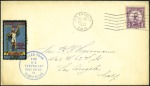 Stamp of United States Group of 5 covers/cards incl. cover with tied stri