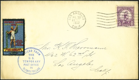 Stamp of United States Group of 5 covers/cards incl. cover with tied stri